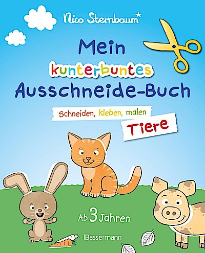 Mein kunterbuntes Ausschneide-Buch: Tiere