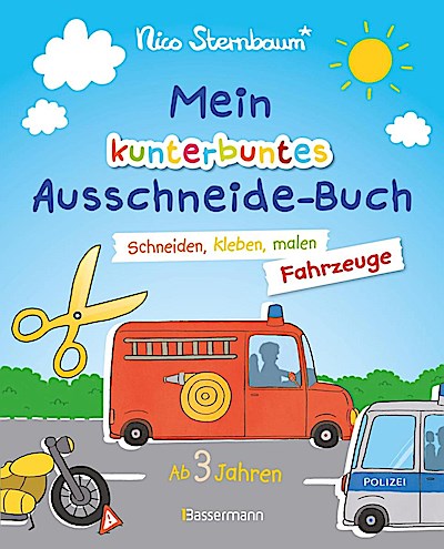 Mein kunterbuntes Ausschneide-Buch: Fahrzeuge