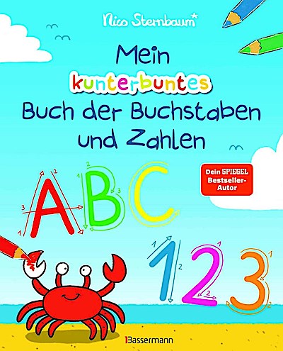 Mein kunterbuntes Buch der Buchstaben und Zahlen