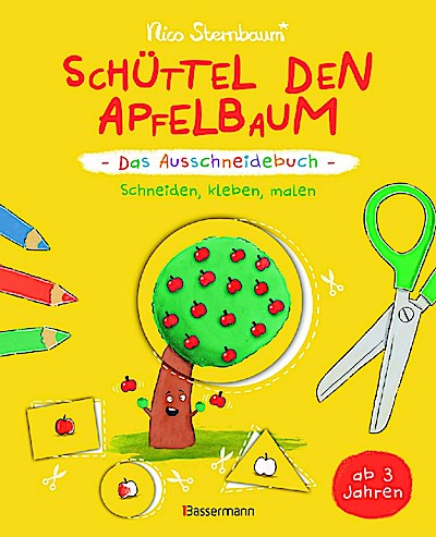 Schüttel den Apfelbaum - Das Ausschneidebuch. Schneiden, kl