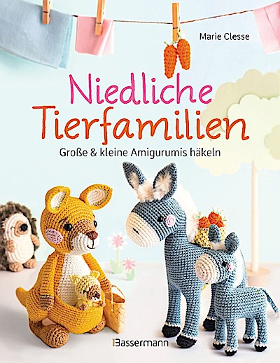Niedliche Tierfamilien - Große und kleine Amig...