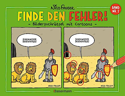 Finde den Fehler - Band Nr.2 - Bildersuchrätse...
