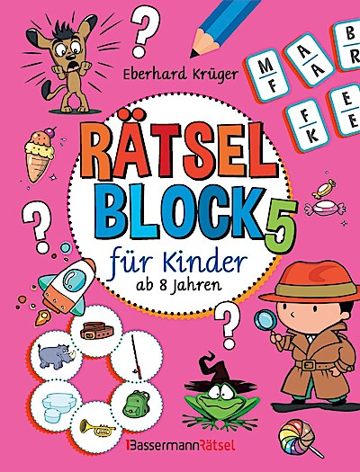 Rätselblock 5 für Kinder ab 8 Jahren