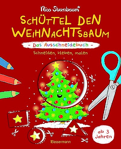 Schüttel den Weihnachtsbaum - Das Ausschneidebuch