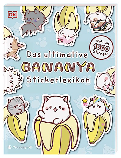 Bananya Das ultimative Stickerlexikon