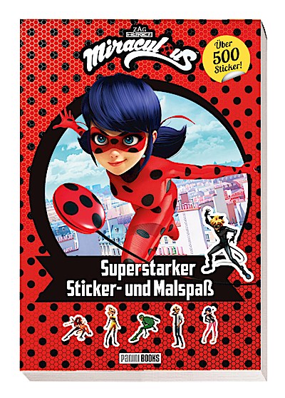 Miraculous: Superstarker Sticker- und Malspaß
