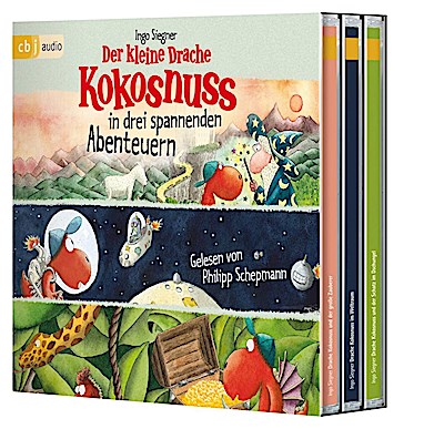 Der kl. Drache Kokosnuss - in 3 span. Abenteuern (3 CD-Box)