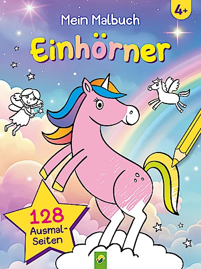 Mein Malbuch: Einhörner