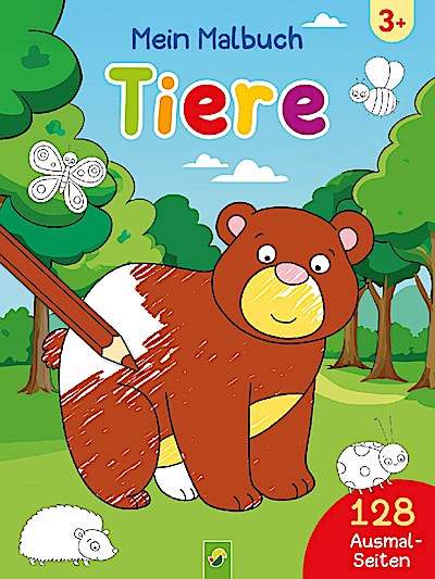 Mein Malbuch Tiere