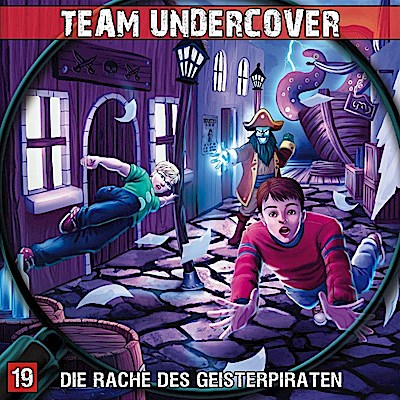 Team Undercover - Die Rache des Geisterpiraten,1 Audio-CD