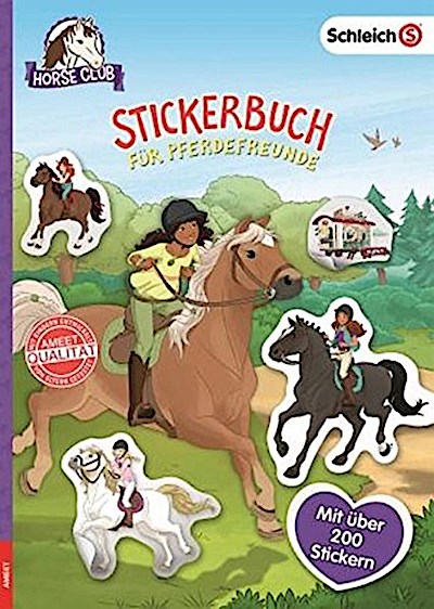 Schleich Horse Club - Stickerbuch für Pferdefreunde