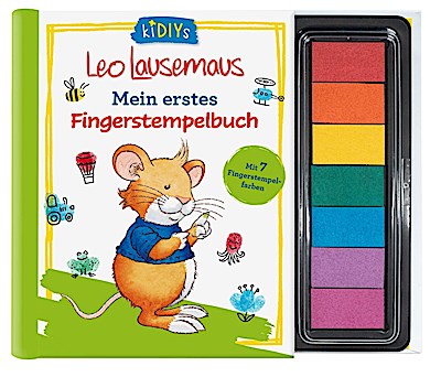 Leo Lausemaus Mein erstes Fingerstempelbuch