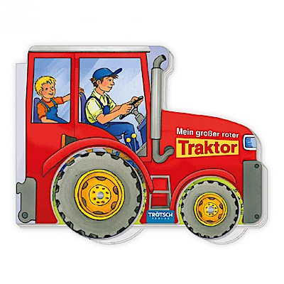 Räderbuch: Mein großer roter Traktor