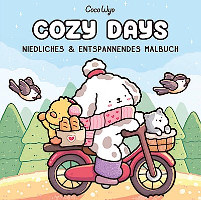 Cozy Days - Niedliches & entspannendes Malbuch