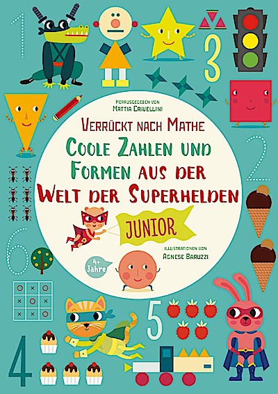 Coole Zahlen und Formen aus der Welt der Superhelden