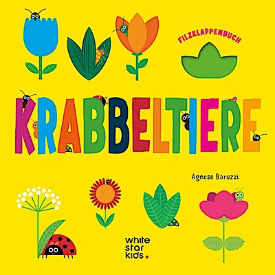 Filzklappenbuch: Krabbeltiere