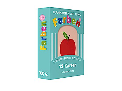 Lernkarten mit Ring: Farben (12 Farben)