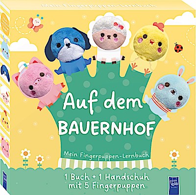 Mein Fingerpuppen-Lernbuch Auf dem Bauernhof