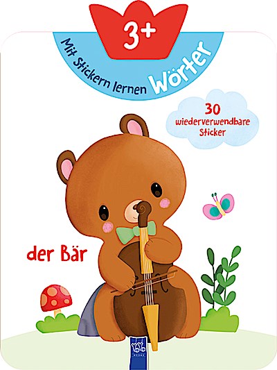 Mit Stickern lernen 3+ (Wörter)