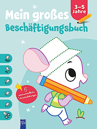 Mein großes Beschäftigungsbuch 3-5 Jahre (Cove...
