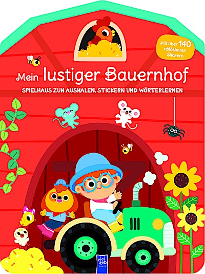 Mein lustiger Bauernhof - Spielhaus zum Ausmal...