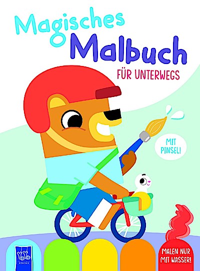 Magisches Malbuch für unterwegs - Cover Bär