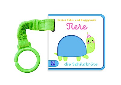 Erstes Fühl- und Buggybuch: Tiere