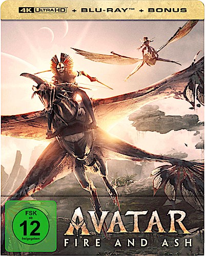 Avatar - Fire and Ash (UHD+BR) LE -SB- 3Disc  Limited Steelbook