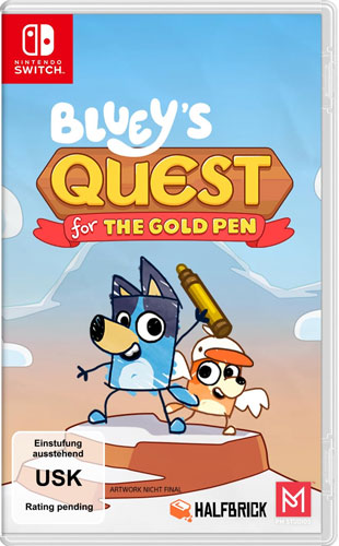 Blueys Quest for the gold Pen  SWITCH