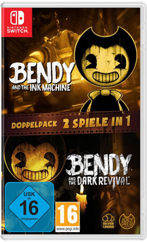 Bendy  Double Pack  Switch  Ink Machine + Dark Revival