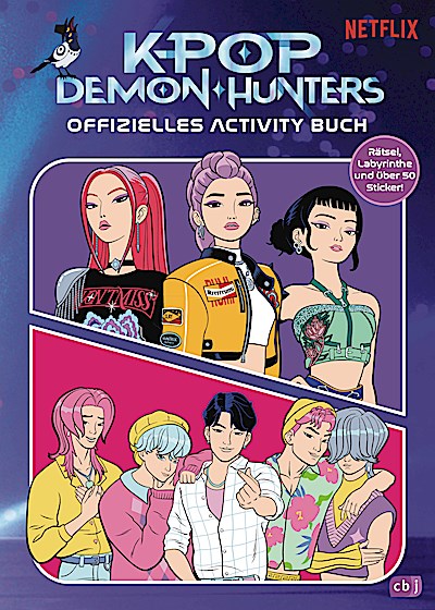 KPop Demon Hunters - Offizielles Activity Buch