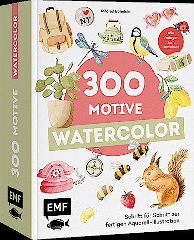 300 Motive – Watercolor