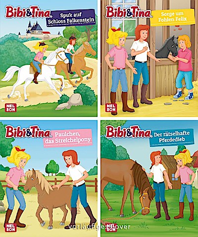Nelson Mini-Bücher: Bibi & Tina 37-40